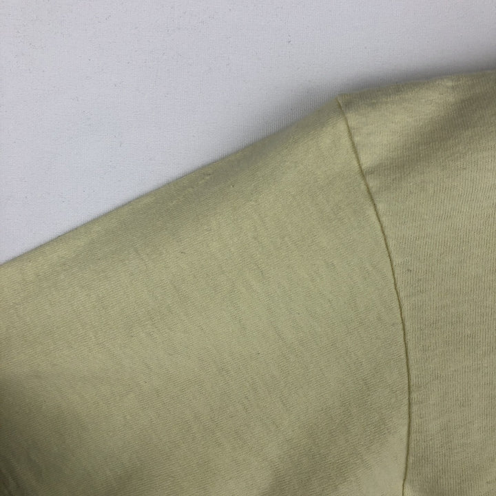 90'S Ocean Pacific Silver Tag Surf Skate T-Shirt, Made in USA, Men's Size S (Equivalent), Vintage cotton yellow type Vintage Second Hand