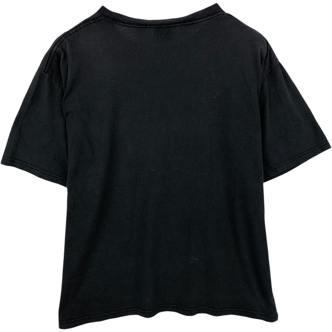 90'S Nike One Point Logo T-shirt Made in USA Men's XL Vintage cotton black type Vintage Second Hand