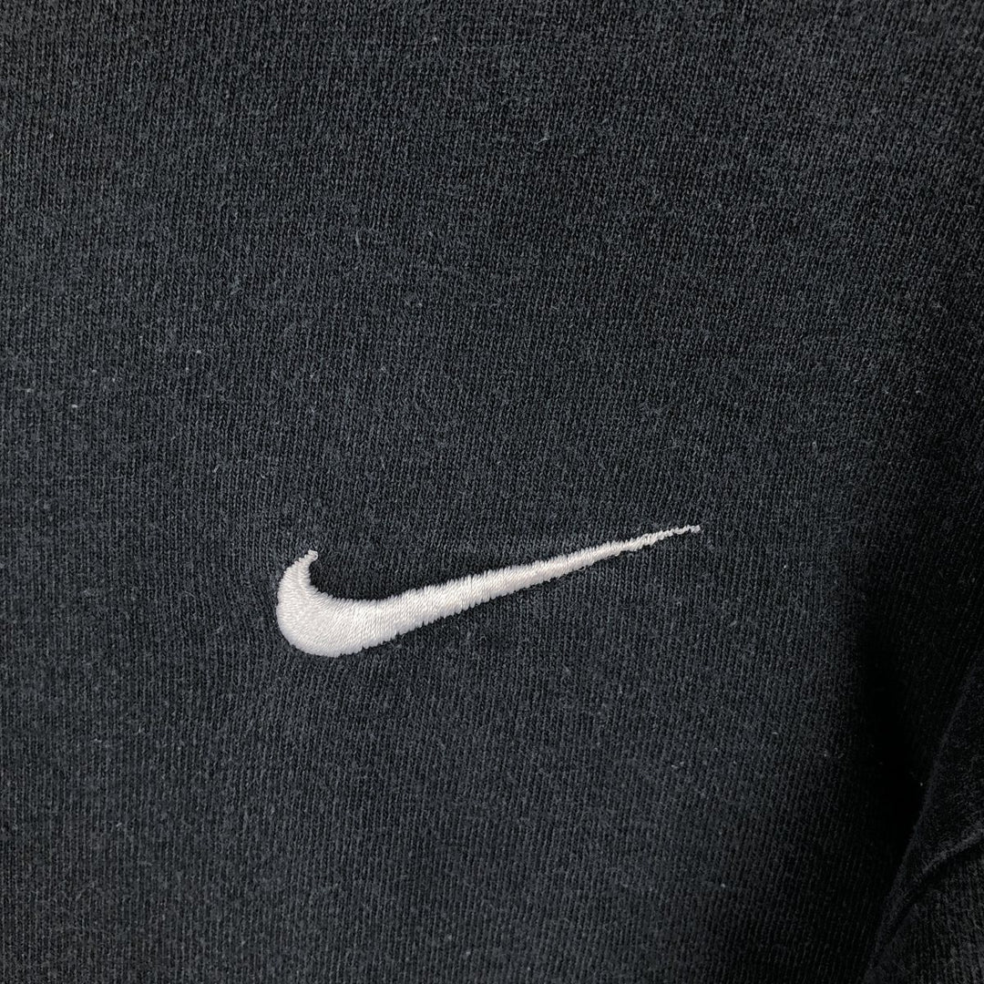 90'S Nike One Point Logo T-shirt Made in USA Men's XL Vintage cotton black type Vintage Second Hand