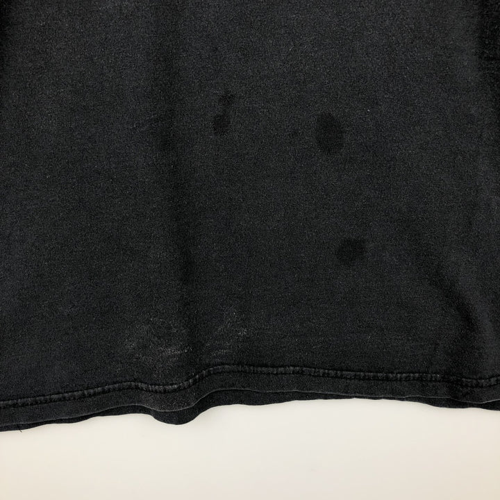90'S Nike One Point Logo T-shirt Made in USA Men's XL Vintage cotton black type Vintage Second Hand