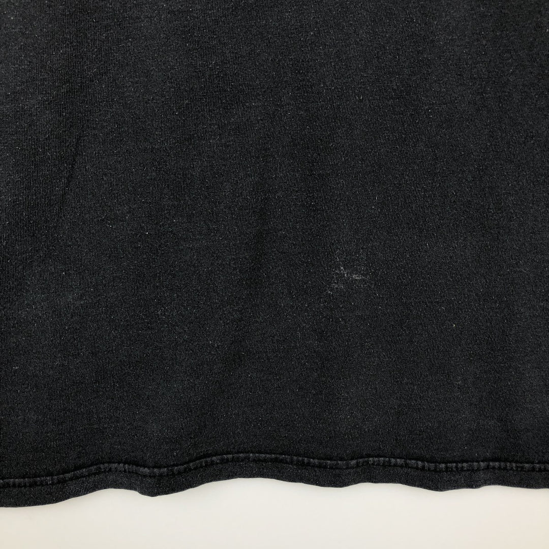 90'S Nike One Point Logo T-shirt Made in USA Men's XL Vintage cotton black type Vintage Second Hand