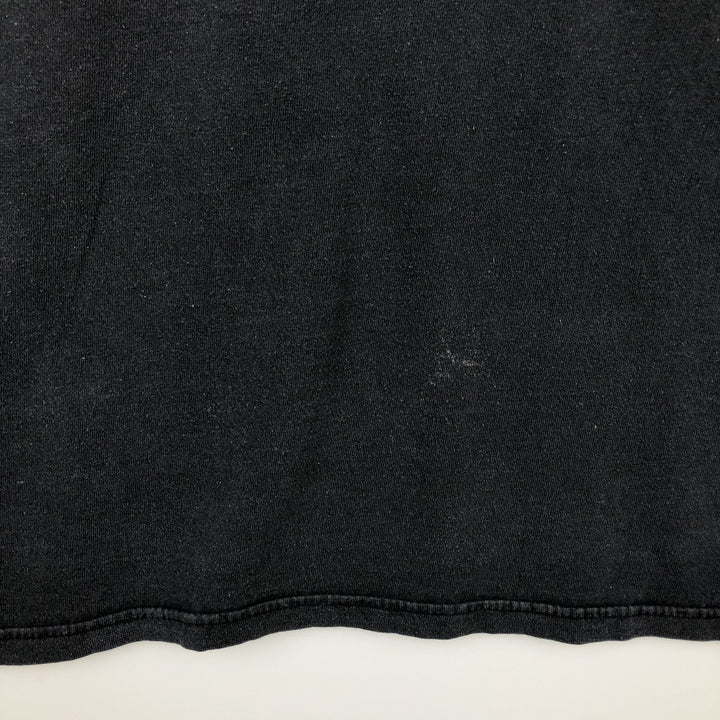 90'S Nike One Point Logo T-shirt Made in USA Men's XL Vintage cotton black type Vintage Second Hand