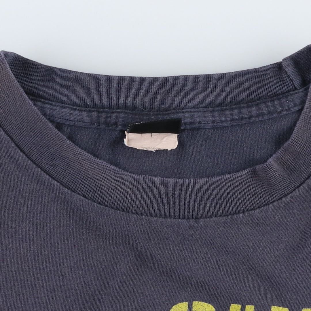 2000'S Oakley logo print T-shirt, men's size XXL. unclear navy blue type Vintage Second Hand