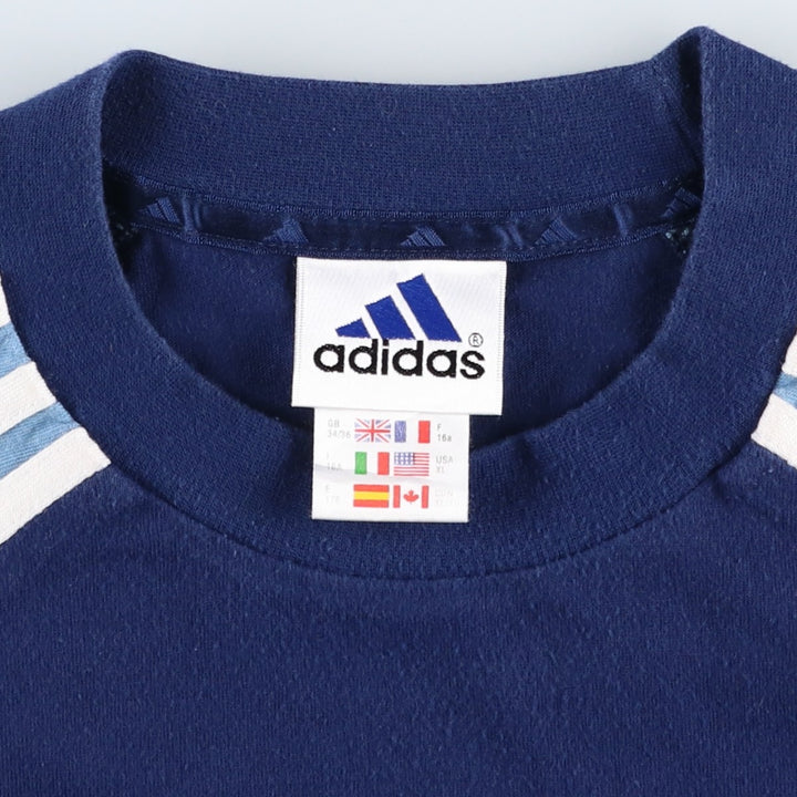 2000'S Adidas Spain National Team Sports T-shirt, Men's XL size cotton navy blue type Vintage Second Hand
