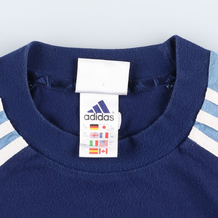 2000'S Adidas Spain National Team Sports T-shirt, Men's XL size cotton navy blue type Vintage Second Hand