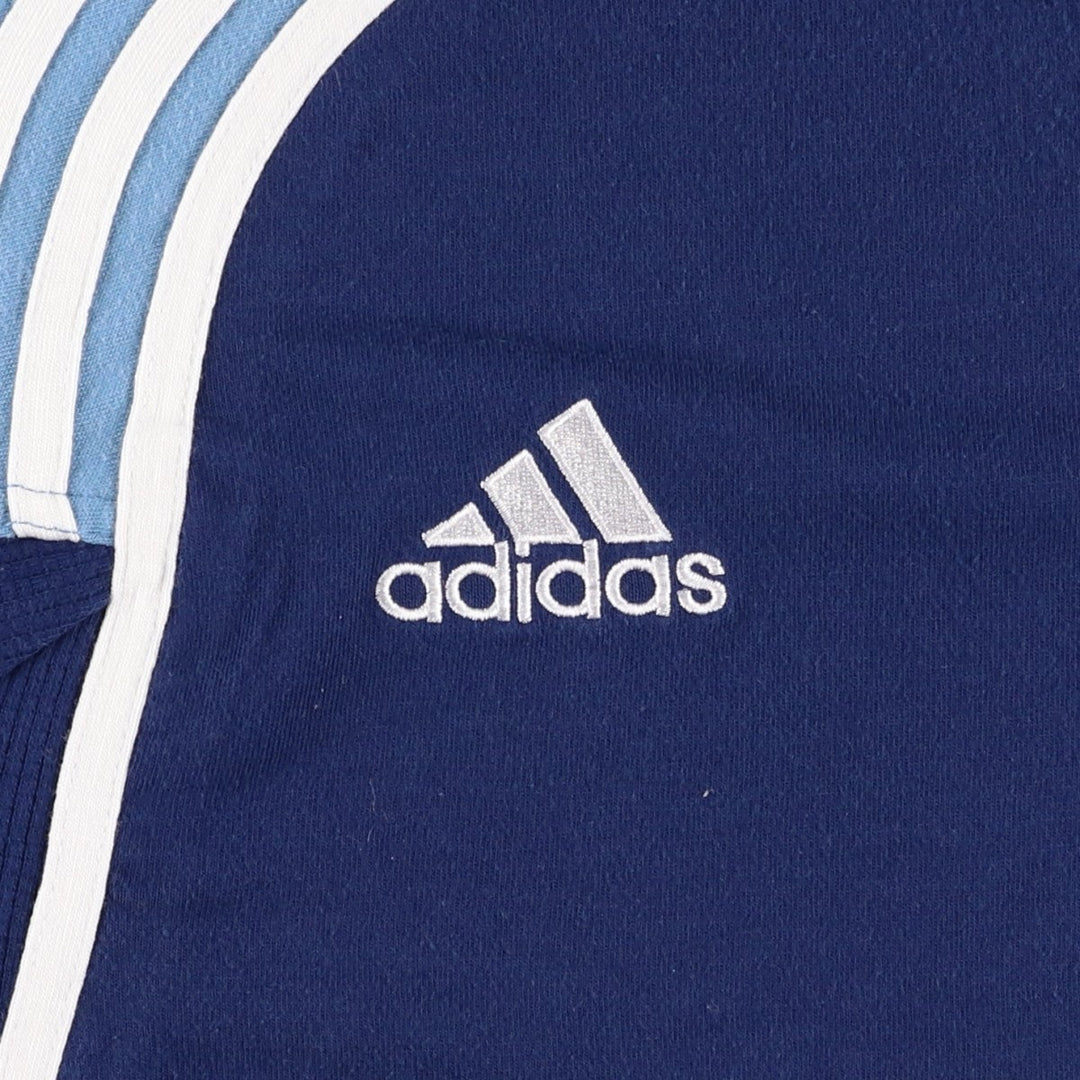 2000'S Adidas Spain National Team Sports T-shirt, Men's XL size cotton navy blue type Vintage Second Hand