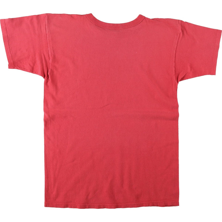 Vintage 1980'S Champion Trico Tag Logo Print T-Shirt, Made in USA, Men's Size L cotton red type Vintage Second Hand