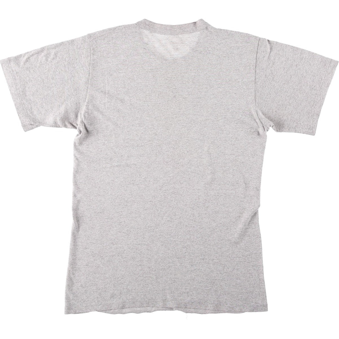 Champion logo print t-shirt, men's size S (approx.), vintage. unclear gray type Vintage Second Hand