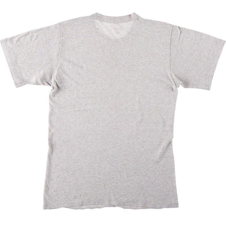 Champion logo print t-shirt, men's size S (approx.), vintage. unclear gray type Vintage Second Hand