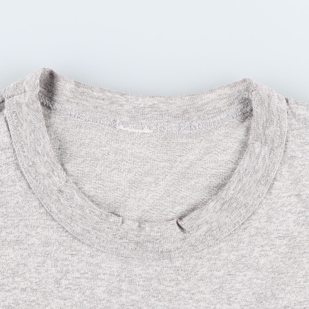 Champion logo print t-shirt, men's size S (approx.), vintage. unclear gray type Vintage Second Hand