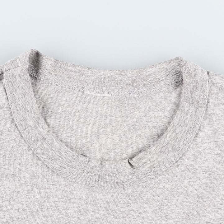 Champion logo print t-shirt, men's size S (approx.), vintage. unclear gray type Vintage Second Hand