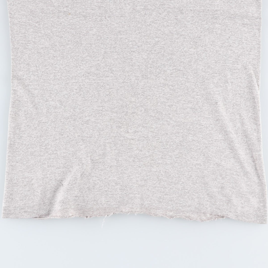 Champion logo print t-shirt, men's size S (approx.), vintage. unclear gray type Vintage Second Hand