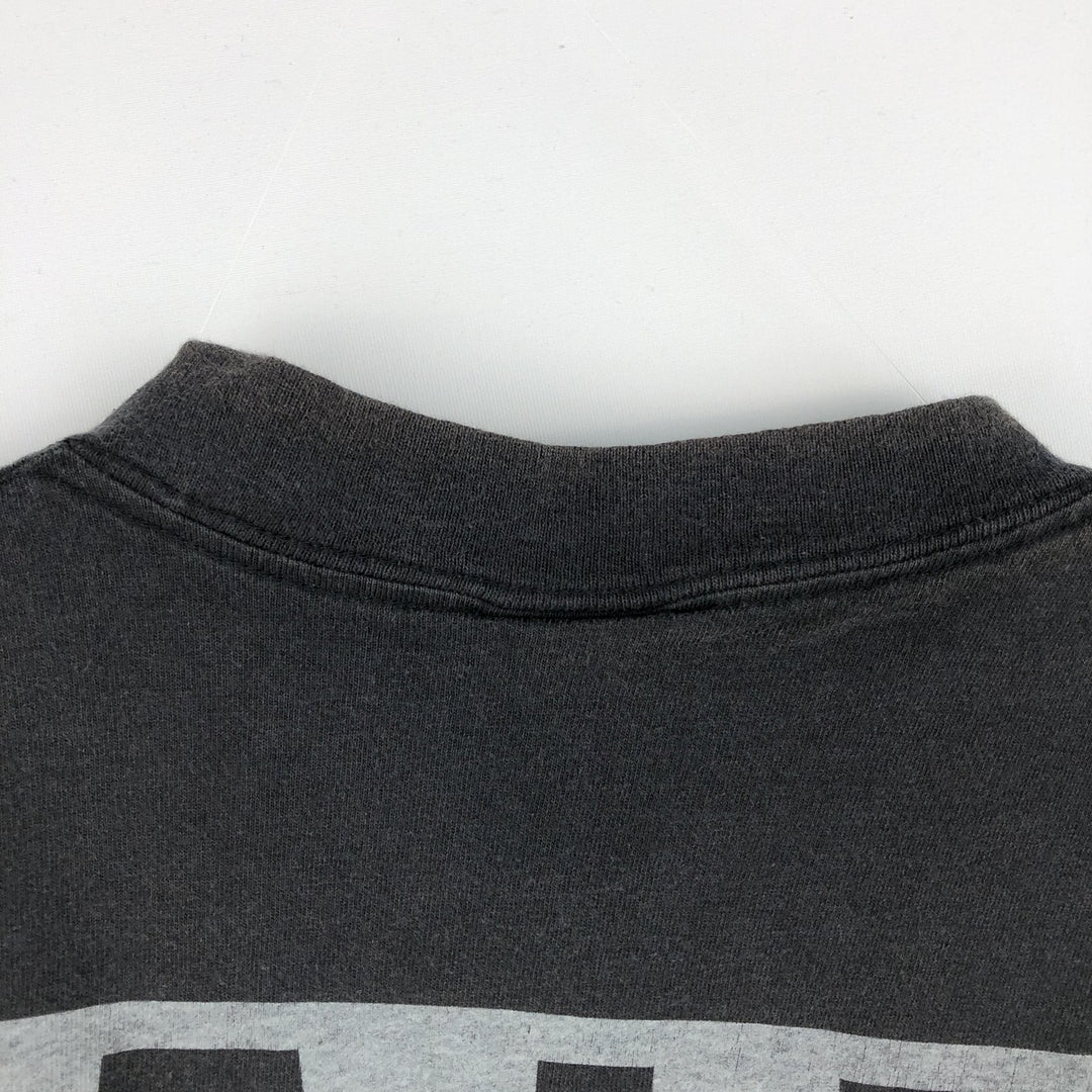 90'S Nike AIR JORDAN Sport Print T-Shirt (Silver Tag) - Made in USA - Men's Size XL (Equivalent) - Vintage cotton black type Vintage Second Hand