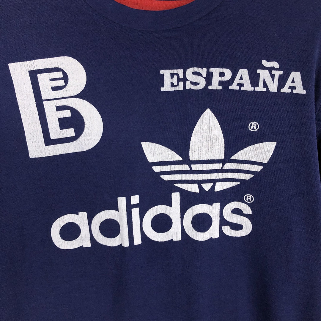 Adidas Trefoil Logo Reversible T-Shirt, Men's Size S (approx.), Vintage unclear red type Vintage Second Hand