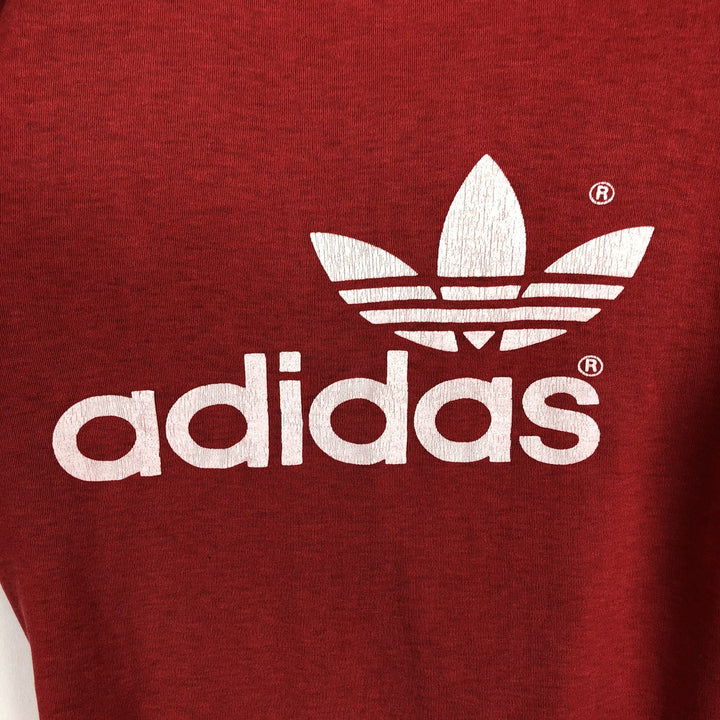Adidas Trefoil Logo Reversible T-Shirt, Men's Size S (approx.), Vintage unclear red type Vintage Second Hand