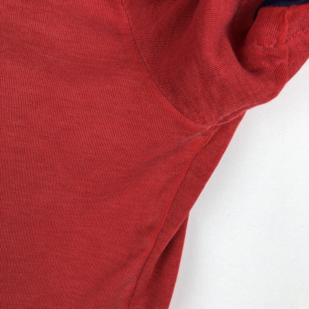 Adidas Trefoil Logo Reversible T-Shirt, Men's Size S (approx.), Vintage unclear red type Vintage Second Hand