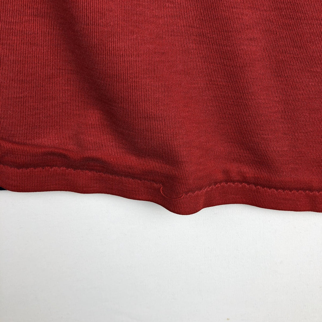 Adidas Trefoil Logo Reversible T-Shirt, Men's Size S (approx.), Vintage unclear red type Vintage Second Hand