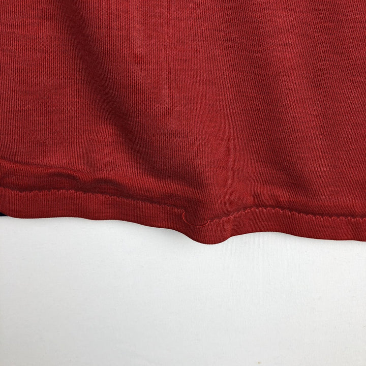 Adidas Trefoil Logo Reversible T-Shirt, Men's Size S (approx.), Vintage unclear red type Vintage Second Hand