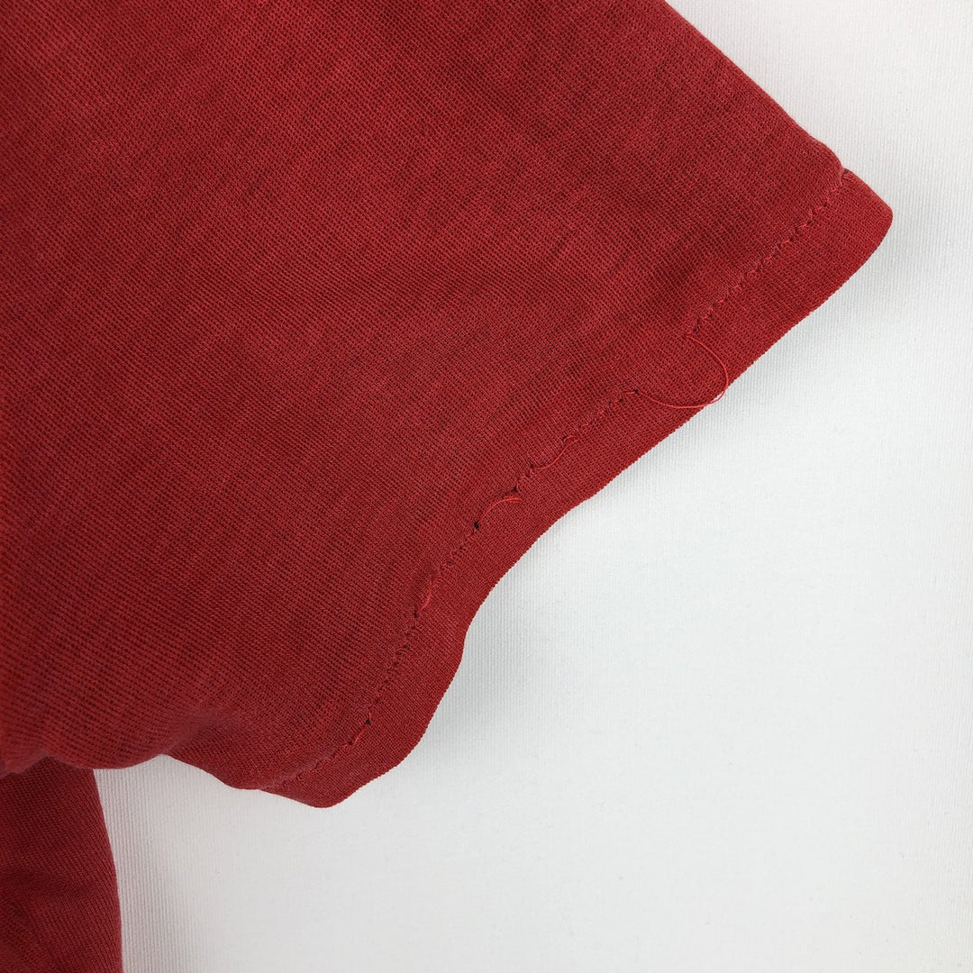 Adidas Trefoil Logo Reversible T-Shirt, Men's Size S (approx.), Vintage unclear red type Vintage Second Hand