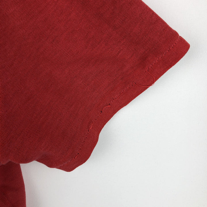 Adidas Trefoil Logo Reversible T-Shirt, Men's Size S (approx.), Vintage unclear red type Vintage Second Hand