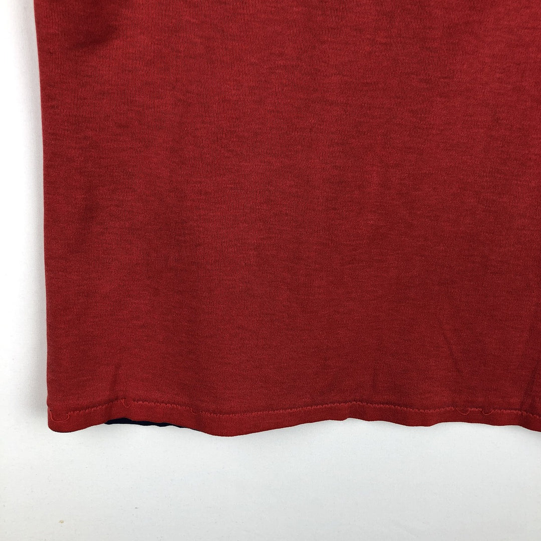 Adidas Trefoil Logo Reversible T-Shirt, Men's Size S (approx.), Vintage unclear red type Vintage Second Hand