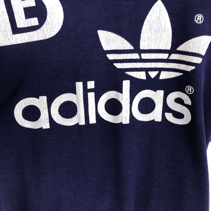 Adidas Trefoil Logo Reversible T-Shirt, Men's Size S (approx.), Vintage unclear red type Vintage Second Hand