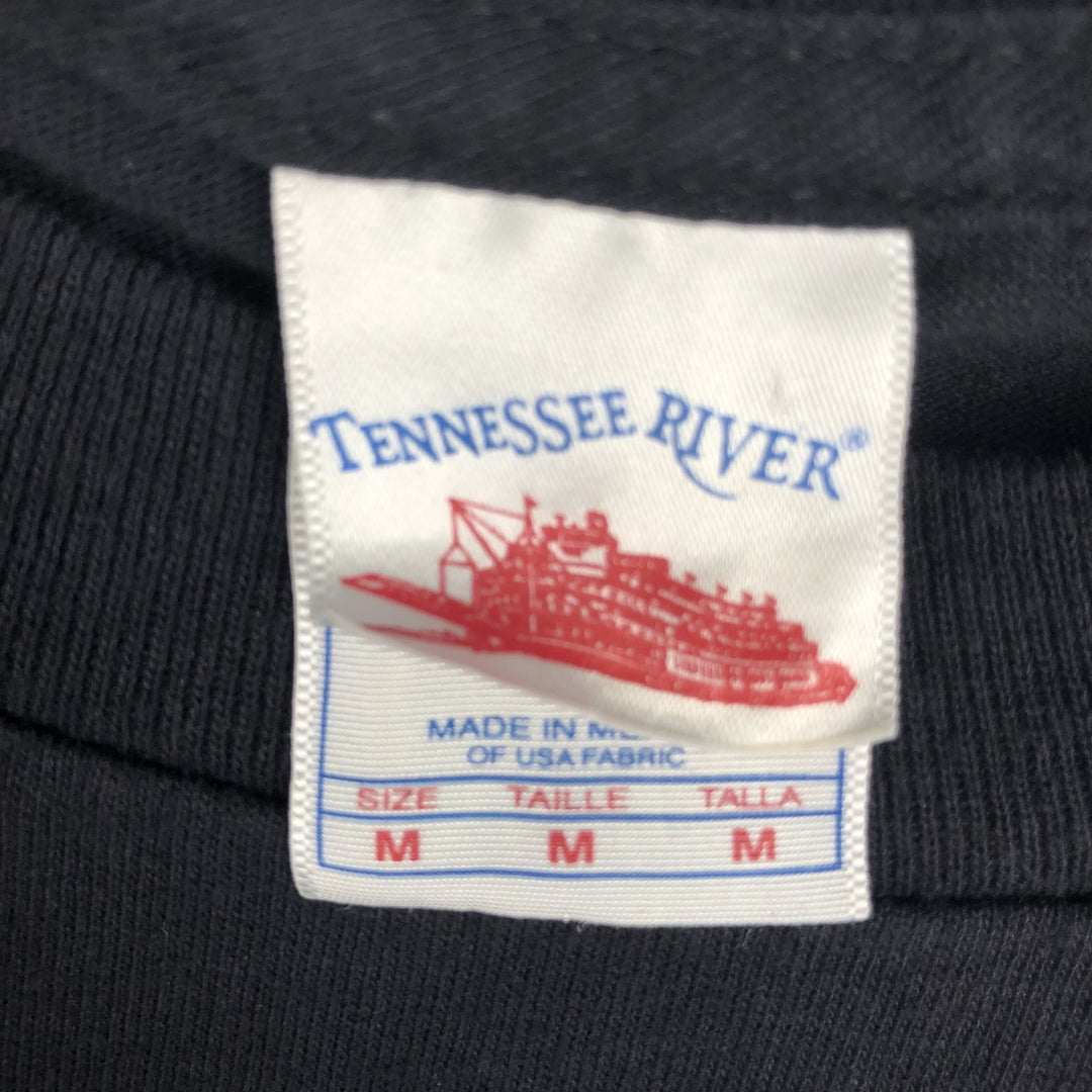 2000'S TENNESSEE RIVER 10,000 BC Movie T-shirt (Men's size M) cotton black type Vintage Second Hand