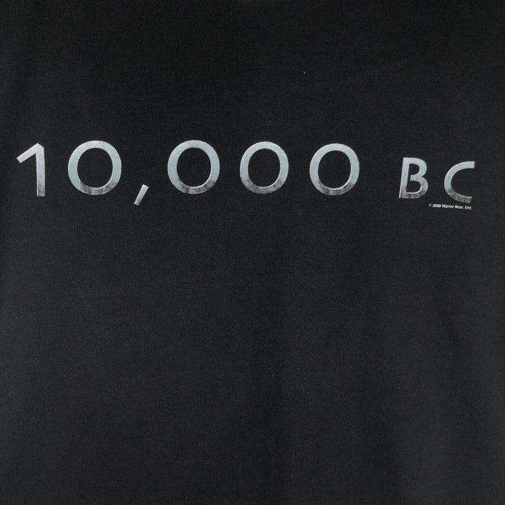 2000'S TENNESSEE RIVER 10,000 BC Movie T-shirt (Men's size M) cotton black type Vintage Second Hand