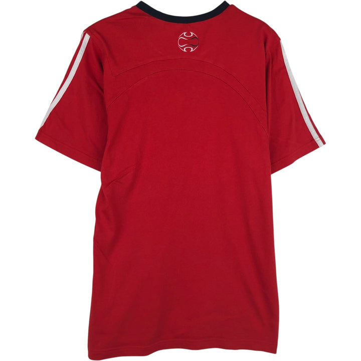2000'S Adidas Bundesliga Bayern Munich sports t-shirt, men's size S (approx.) cotton red type Vintage Second Hand