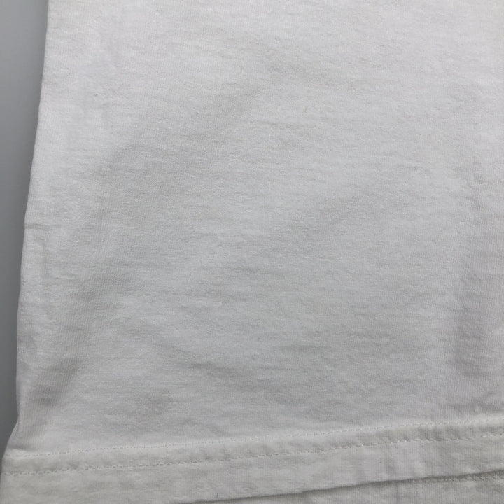 90'S PLANET HOLLYWOOD Advertising T-shirt, Made in USA, Men's M, Vintage cotton white type Vintage Second Hand