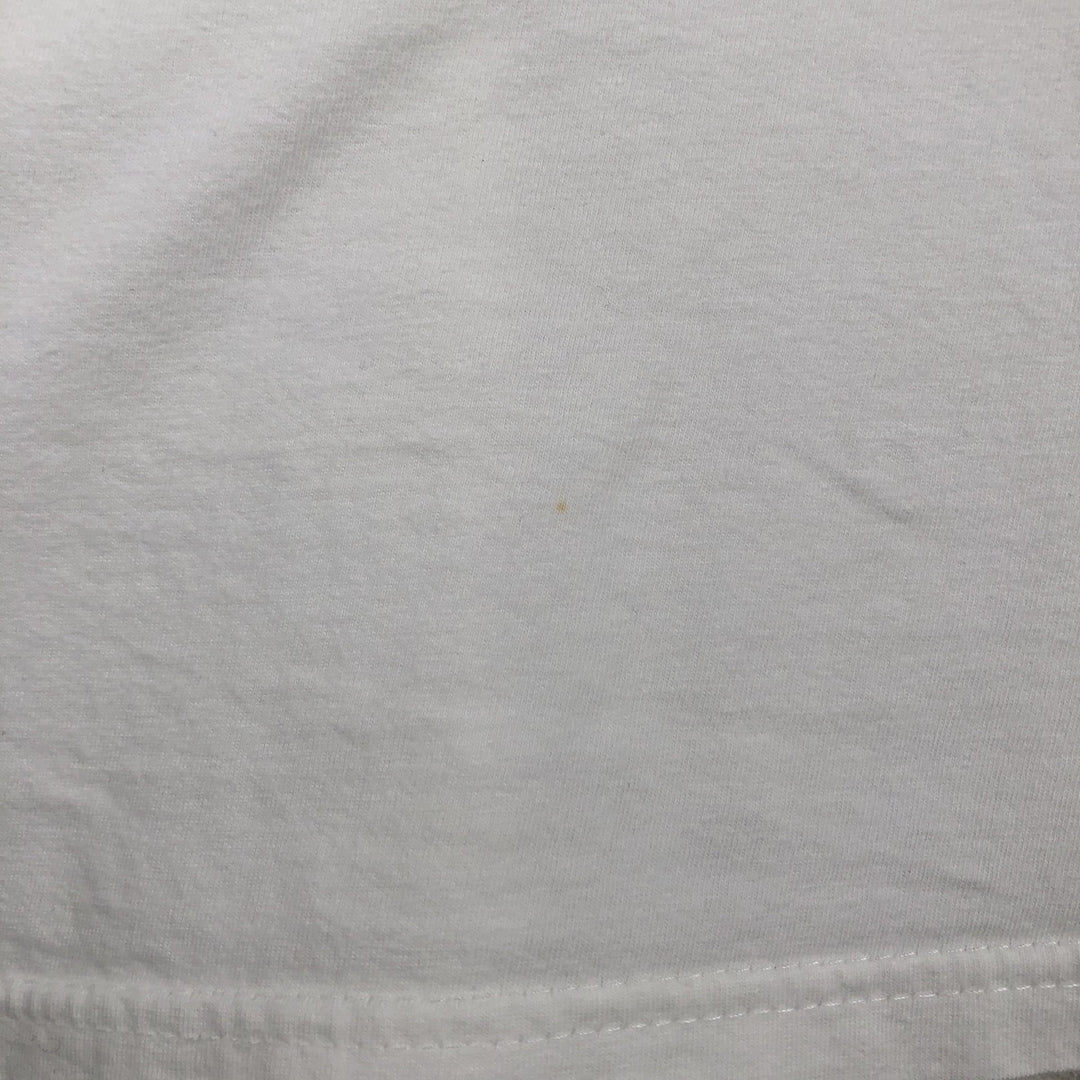 B and C HARD ROCK CAFE Advertising T-Shirt (Men's XXL equivalent) cotton white type Vintage Second Hand