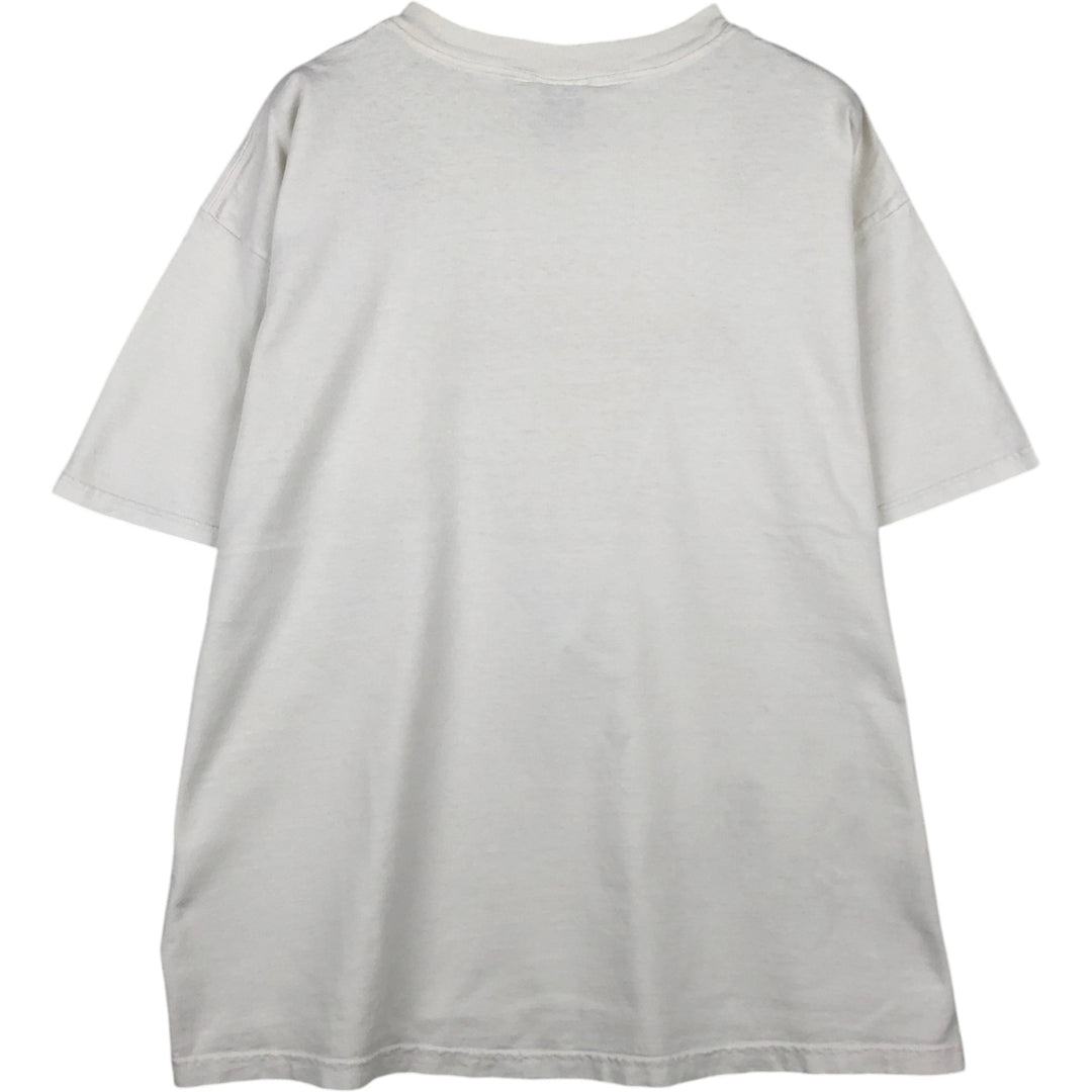 90'S HARD ROCK CAFE Hard Rock Cafe Advertising T-shirt Men's XL Vintage cotton white type Vintage Second Hand