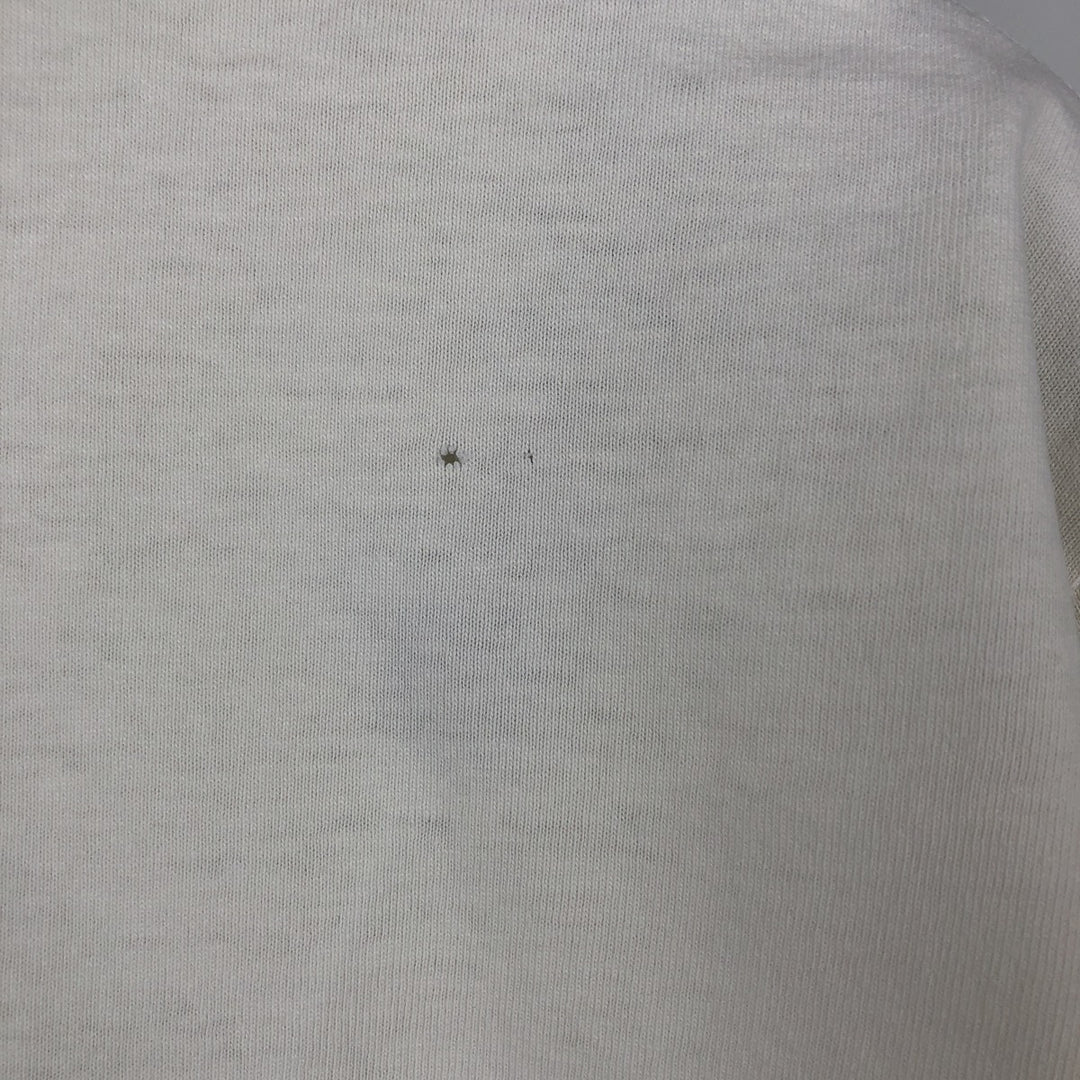 90'S Hard Rock Cafe advertising t-shirt, made in Canada, men's size M equivalent, vintage. cotton white type Vintage Second Hand