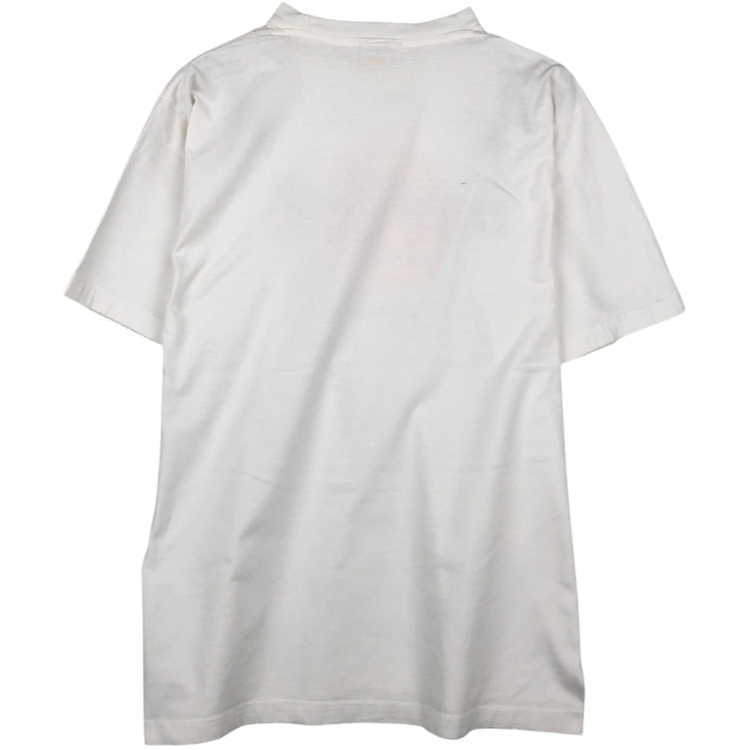 90'S HARD ROCK CAFE Hard Rock Cafe Advertising T-shirt Men's M size Vintage cotton white type Vintage Second Hand