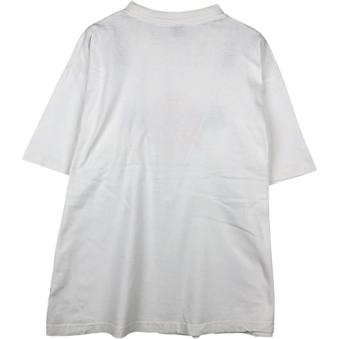 90'S HARD ROCK CAFE Hard Rock Cafe Advertising T-shirt Men's XL Vintage cotton white type Vintage Second Hand