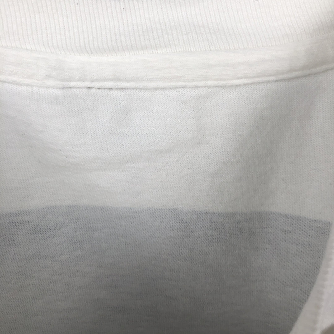 2000'S IN-N-OUT BURGER advertising T-shirt, men's size M (approx.) unclear white type Vintage Second Hand