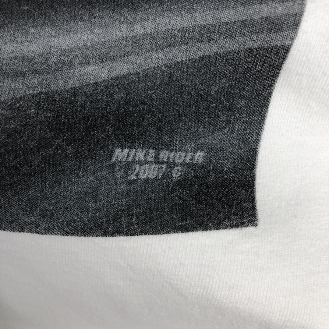 2000'S IN-N-OUT BURGER advertising T-shirt, men's size M (approx.) unclear white type Vintage Second Hand