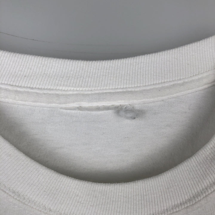 2000'S IN-N-OUT BURGER advertising T-shirt, men's size M (approx.) unclear white type Vintage Second Hand