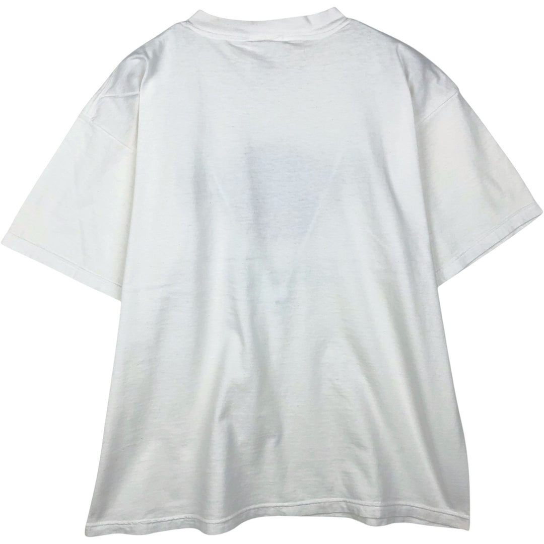 90'S TULTEX HARD ROCK CAFE advertising T-shirt, men's size XL equivalent, vintage. cotton white type Vintage Second Hand