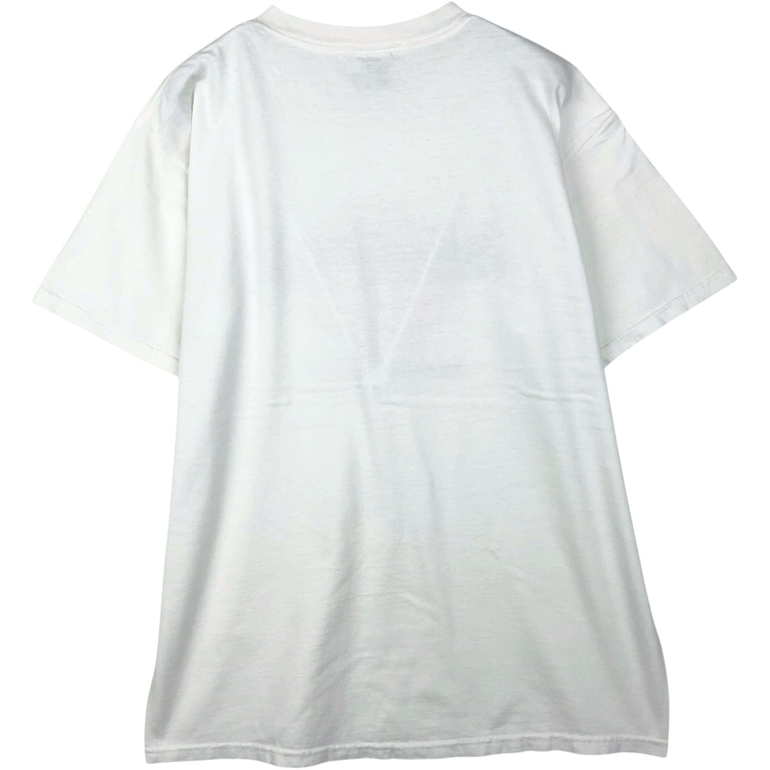 HARD ROCK CAFE Hard Rock Cafe Advertising T-shirt Made in USA Men's L size cotton white type Vintage Second Hand