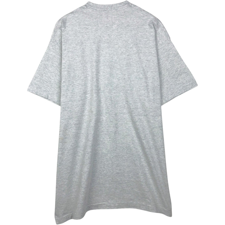 90'S Fruit of the Loom FIBERTEK, Inc. Advertising T-Shirt, Made in USA, Men's XXL equivalent, Vintage cotton gray type Vintage Second Hand