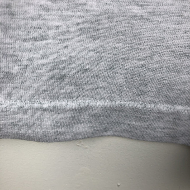 90'S Fruit of the Loom FIBERTEK, Inc. Advertising T-Shirt, Made in USA, Men's XXL equivalent, Vintage cotton gray type Vintage Second Hand
