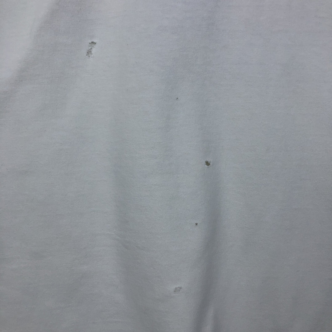 90'S Hanes HARD ROCK CAFE Advertising T-shirt Made in USA Men's XL Vintage cotton white type Vintage Second Hand