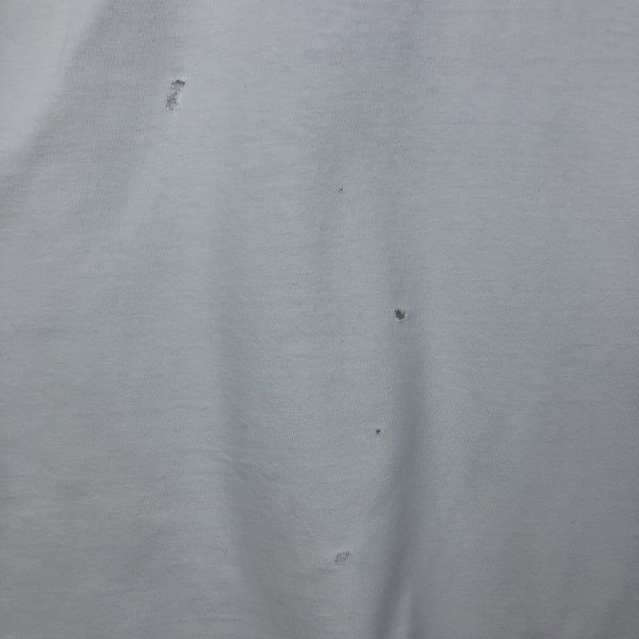 90'S Hanes HARD ROCK CAFE Advertising T-shirt Made in USA Men's XL Vintage cotton white type Vintage Second Hand