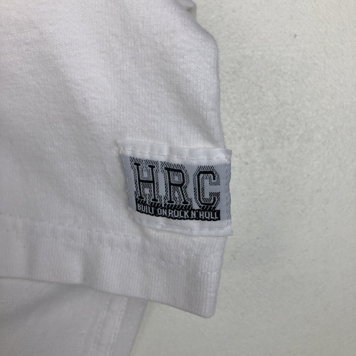 90s-00'S Hard Rock Cafe Advertising T-Shirt, Made in USA, Men's XL equivalent, Vintage cotton white type Vintage Second Hand
