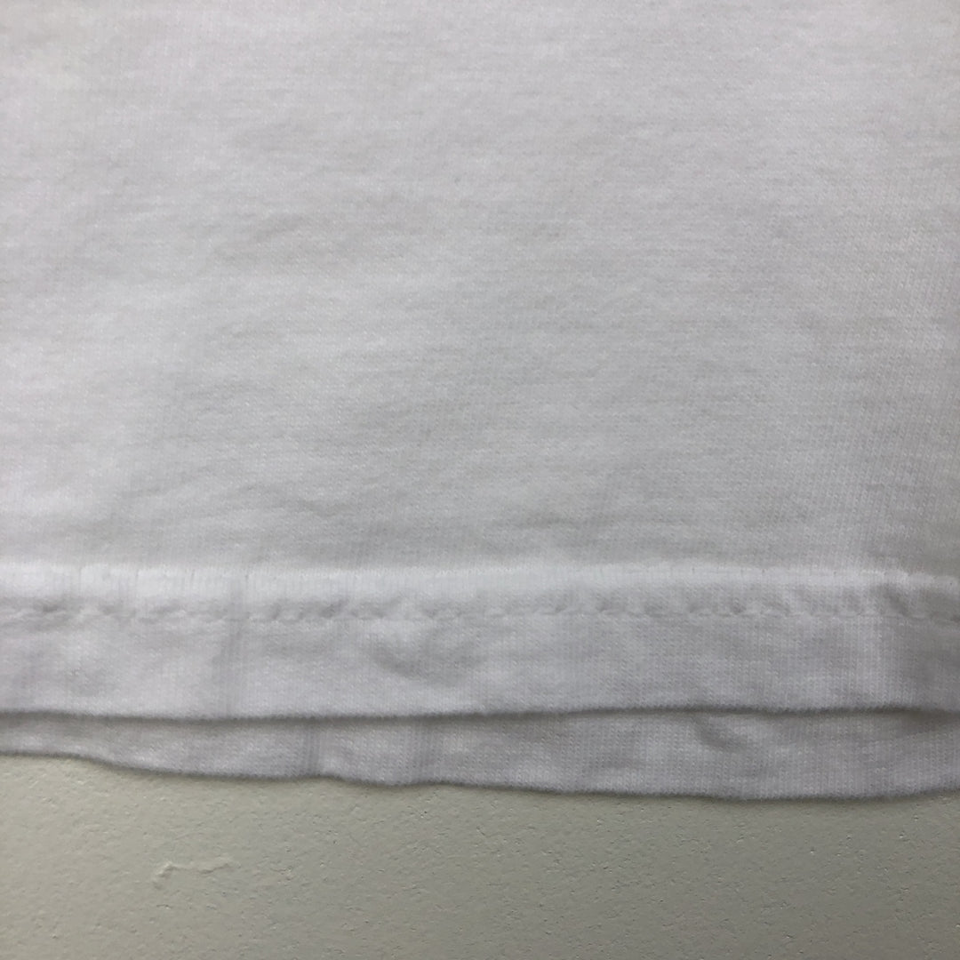 HARD ROCK CAFE Hard Rock Cafe Advertising T-shirt Made in USA Men's XL cotton white type Vintage Second Hand