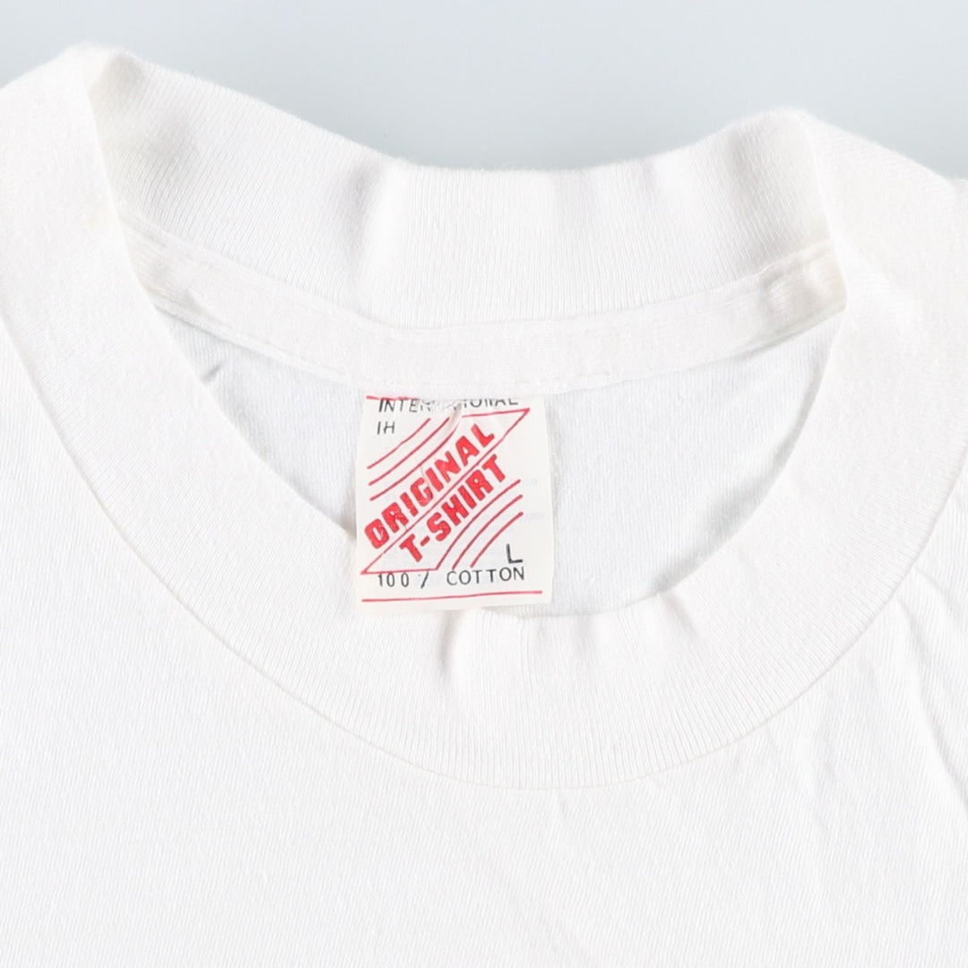 90'S Original Hard Rock Cafe Advertising T-Shirt, Men's Size L (approx.), Vintage cotton white type Vintage Second Hand