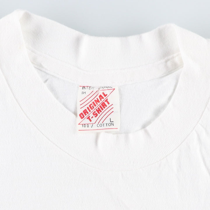 90'S Original Hard Rock Cafe Advertising T-Shirt, Men's Size L (approx.), Vintage cotton white type Vintage Second Hand