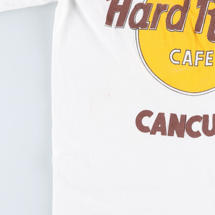 90'S Original Hard Rock Cafe Advertising T-Shirt, Men's Size L (approx.), Vintage cotton white type Vintage Second Hand