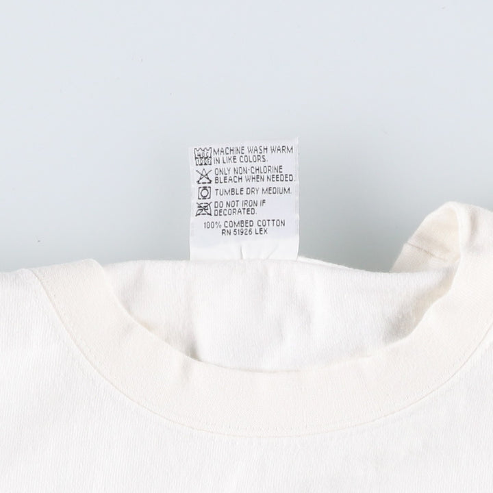 90'S HARD ROCK CAFE Hard Rock Cafe Advertising T-shirt Made in USA Men's M Vintage cotton white type Vintage Second Hand